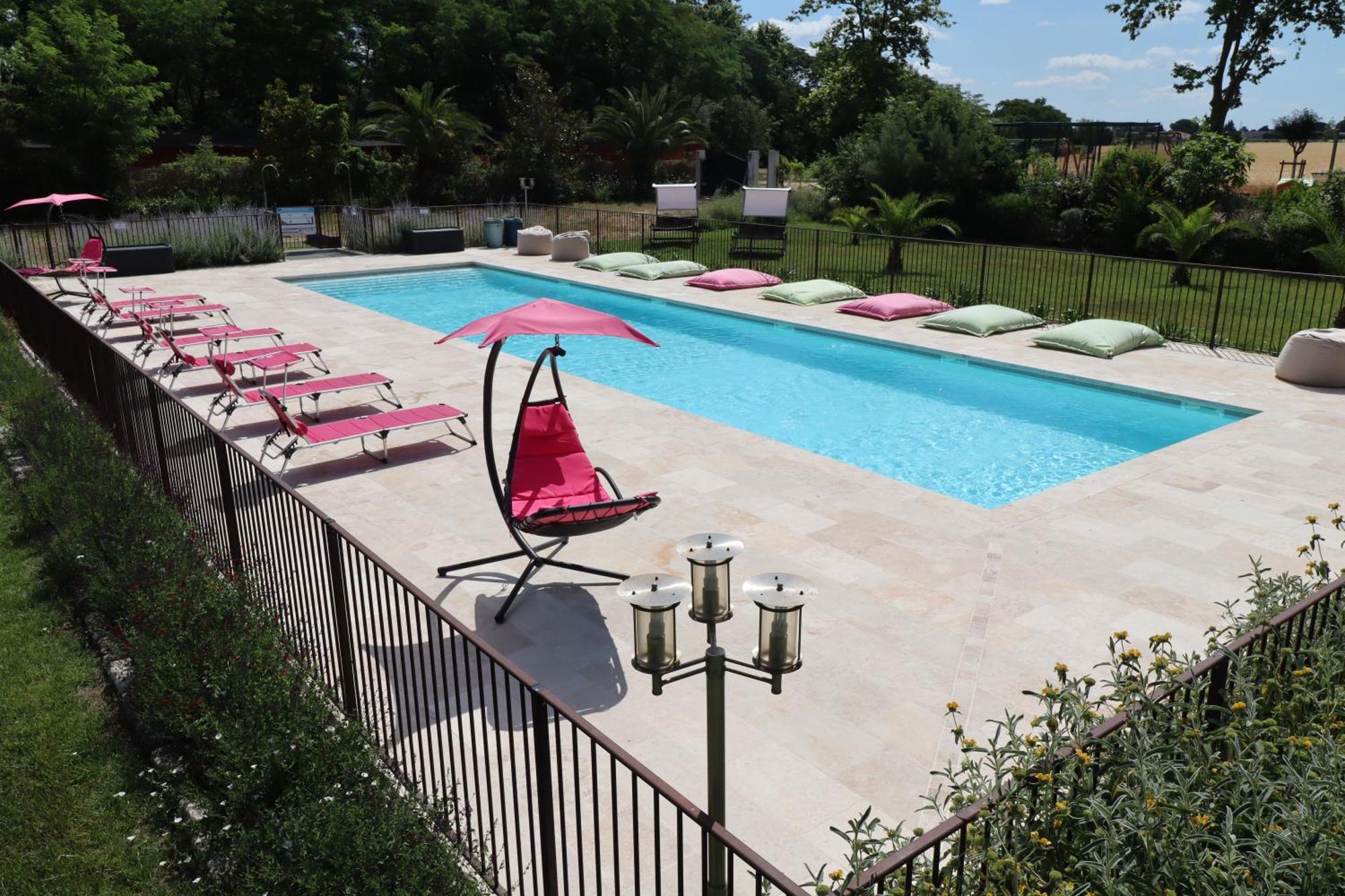 Chambres D'Hotes Avec Jacuzzi Et Piscine Au Mas De Cadoule Saint-Just  Exterior foto